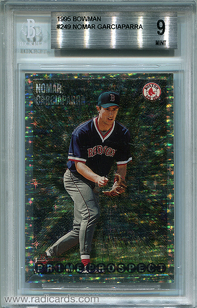 Nomar Garciaparra 1995 Bowman #249 BGS 9