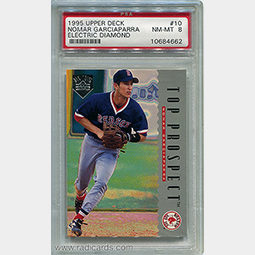 Nomar Garciaparra 1995 Upper Deck #10 Electric Diamond PSA 8