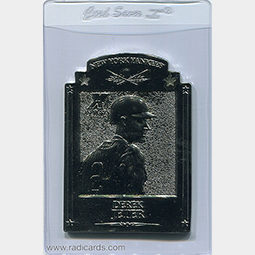 Derek Jeter 1997 Pinnacle X-Press Metal Works #5 Silver /400