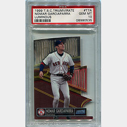 Nomar Garciaparra 1999 Stadium Club Triumvirate #T7A Luminous PSA 10