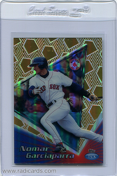 Nomar Garciaparra 1999 Topps Tek #38A-P19 Gold /10