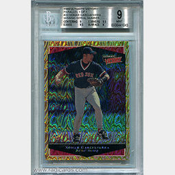 Nomar Garciaparra 1999 Ultimate Victory #22 Parallel 1 of 1 No Serial Number BGS 9