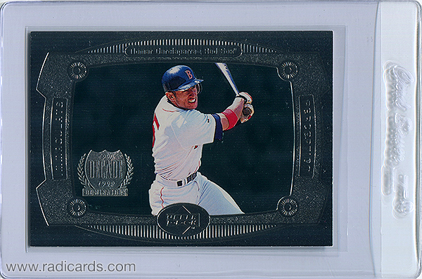 Nomar Garciaparra 1999 Upper Deck Immaculate Perception #I6 Triple /25
