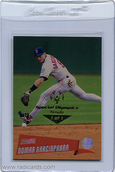 Nomar Garciaparra 2000 Stadium Club #1 Special Olympics Nevada /1