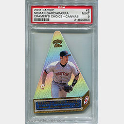 Nomar Garciaparra 2001 Pacific Cramer’s Choice #2 Canvas PSA 9