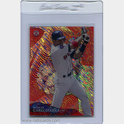 Nomar Garciaparra 2014 Topps High Tek #HT-NG Wave Red Storm Diffractor /10