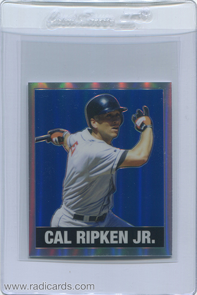 Cal Ripken Jr. 2018 Leaf Originals Metal '48 #07 Blue /20