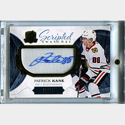 Patrick Kane 2017-18 The Cup Scripted Swatches #SW-PK /35