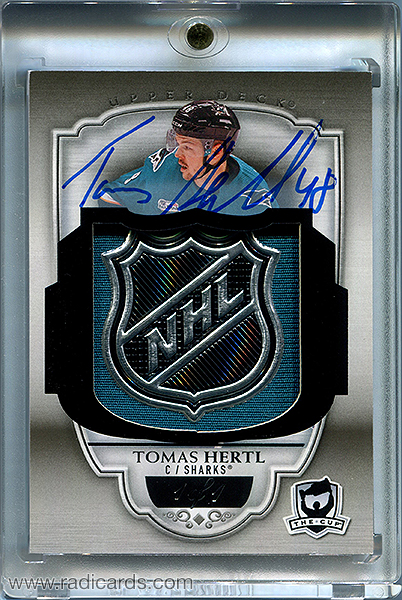 Tomas Hertl 2018-19 The Cup #46 Black Shield /1
