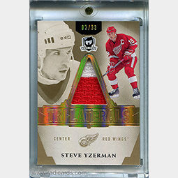 Steve Yzerman 2018-19 The Cup Trilaterals Materials #TL-SY /33