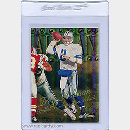 Troy Aikman 1999 Metal Universe #32 Precious Metal Gems /50