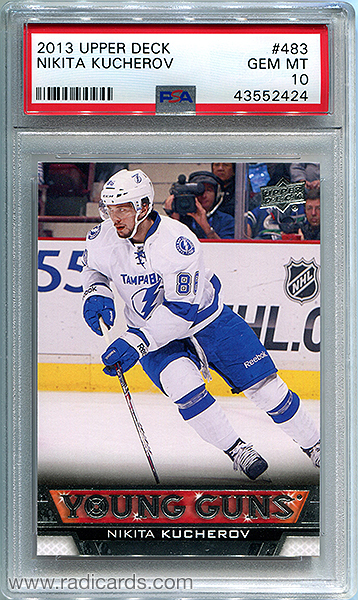 Nikita Kucherov 2013-14 Upper Deck #483 PSA 10