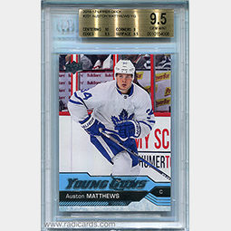 Auston Matthews 2016-17 Upper Deck #201 BGS 9.5