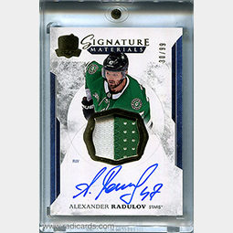 Alexander Radulov 2017-18 The Cup Signature Patches #SP-AR /99