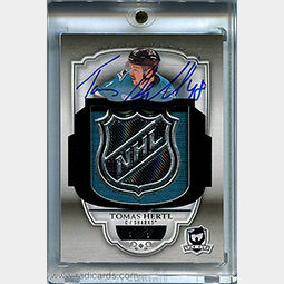 Tomas Hertl 2018-19 The Cup #46 Black Shield /1