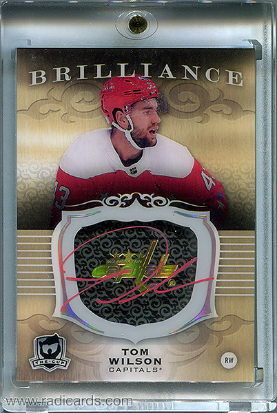 Tom Wilson 2018-19 The Cup Brilliance Autographs #B-TW