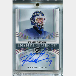 Felix Potvin 2018-19 The Cup Enshrinements #E-FP /99