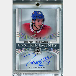 Jesperi Kotkaniemi 2018-19 The Cup Enshrinements #E-JK /99