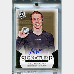 Miro Heiskanen 2018-19 The Cup Signature Renditions #SR-MH