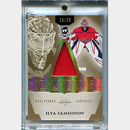 Ilya Samsonov 2018-19 The Cup Trilaterals Materials #TL-IS /33