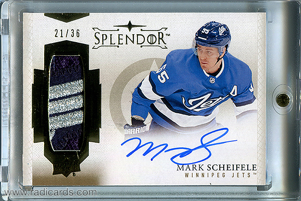 Mark Scheifele 2018-19 Upper Deck Splendor #S-MS /36