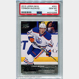 Connor McDavid 2015-16 Upper Deck #201 PSA 10