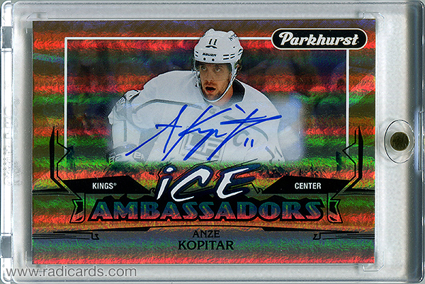 Anze Kopitar 2018-19 Parkhurst Ice Ambassadors #IA-8 Autographs