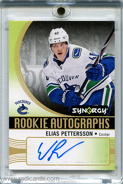 Elias Pettersson 2018-19 Synergy Autographs #A-EP