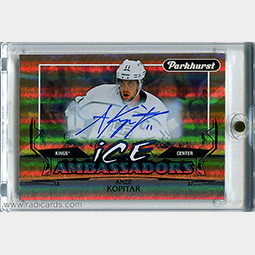 Anze Kopitar 2018-19 Parkhurst Ice Ambassadors #IA-8 Autographs