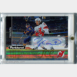 Taylor Hall 2018-19 Parkhurst View from the Ice #VI-17 Autographs