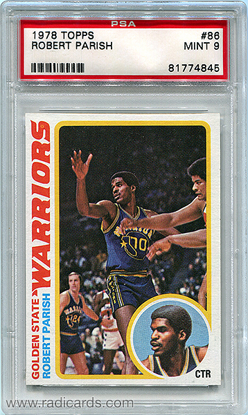 Robert Parish 1978-79 Topps #86 PSA 9