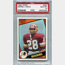 Darrell Green 1984 Topps #380 PSA 10