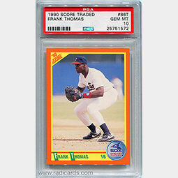 Frank Thomas 1990 Score Rookie/Traded #86T PSA 10