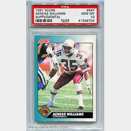 Aeneas Williams 1991 Score Supplemental #94T PSA 10