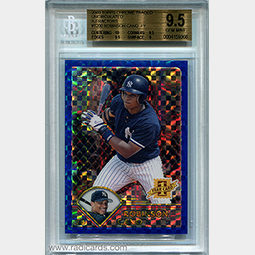 Robinson Cano 2003 Topps Chrome Traded #T200 Uncirculated X-Fractor /25 BGS 9.5