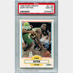 Gary Payton 1990-91 Fleer Update #U-92 PSA 10