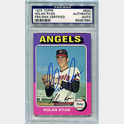 Nolan Ryan 1975 Topps #500 PSAAU