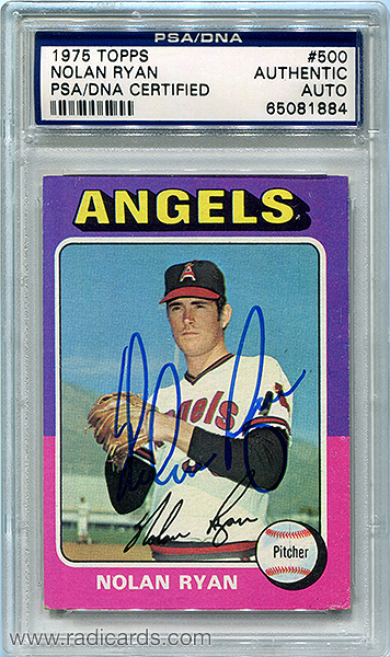 Nolan Ryan 1975 Topps #500 PSAAU