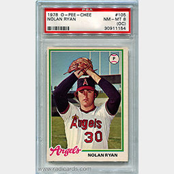 Nolan Ryan 1978 O-Pee-Chee #105 PSA 8(OC)