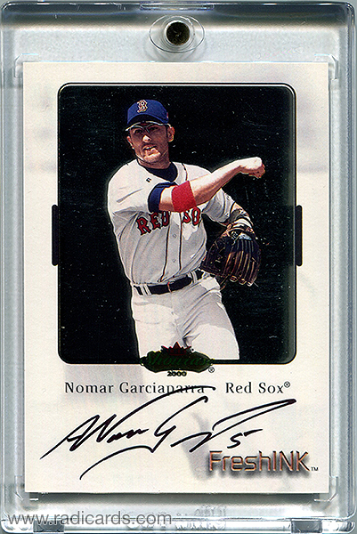 Nomar Garciaparra 2000 Fleer Showcase Fresh Ink #14