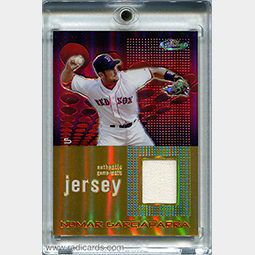 Nomar Garciaparra 2004 Finest #101 Gold Refractor /50