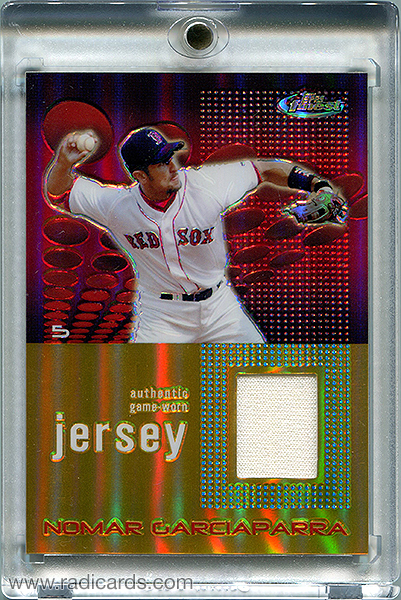 Nomar Garciaparra 2004 Finest #101 Gold Refractor /50