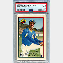 Ken Griffey Jr. 1989 Bowman #220 Tiffany /6000 PSA 3